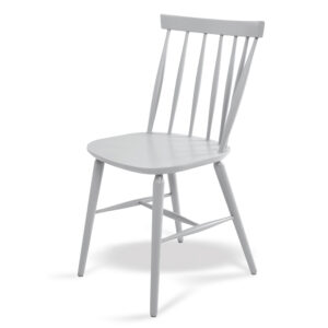 Grace solid beech dining chair with slatted back