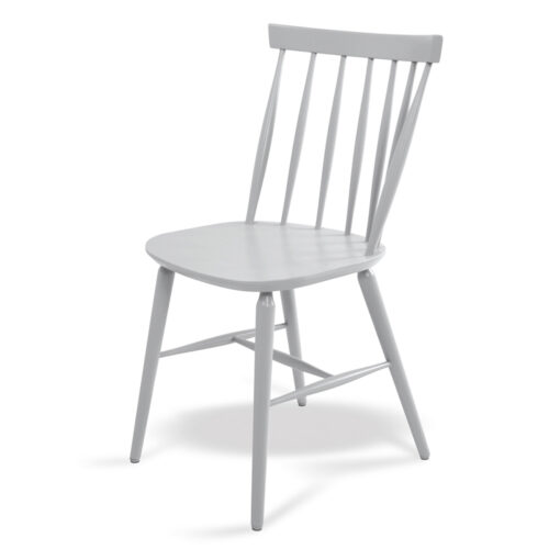Grace solid beech dining chair with slatted back