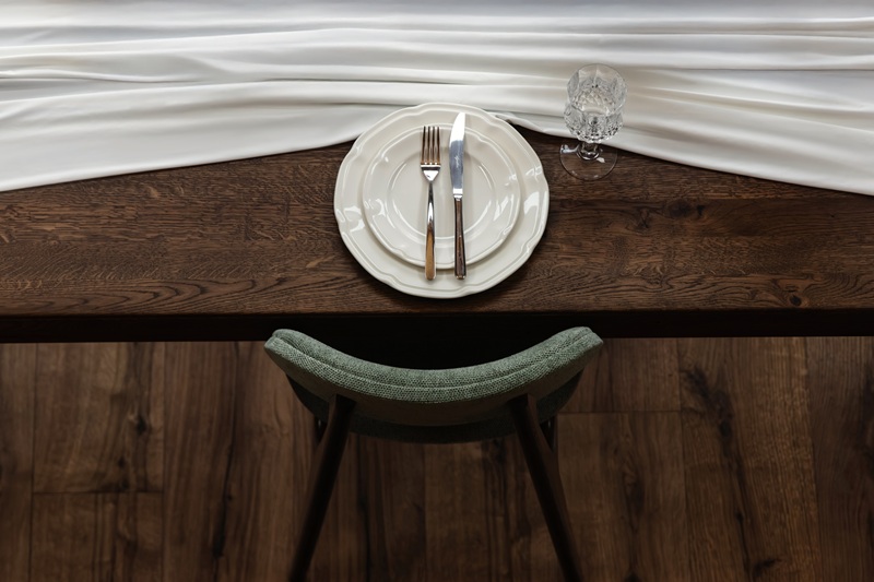 Textured chair by Woodside Furniture